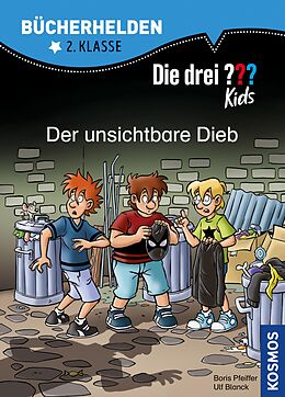 E-Book (pdf) Die drei ??? Kids, Bücherhelden 2. Klasse, Der unsichtbare Dieb (drei Fragezeichen Kids) von Ulf Blanck, Boris Pfeiffer