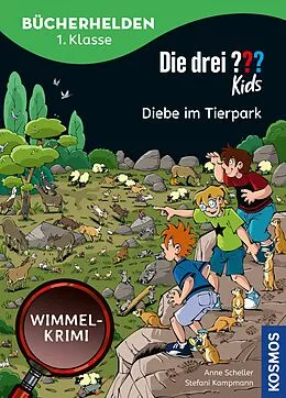 E-Book (pdf) Die drei ??? Kids, Bücherhelden 1. Klasse, Diebe im Tierpark (drei Fragezeichen Kids) von Anne Scheller