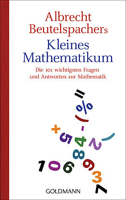 Kartonierter Einband Albrecht Beutelspachers kleines Mathematikum von Albrecht Beutelspacher