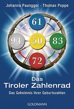 Kartonierter Einband Das Tiroler Zahlenrad von Johanna Paungger, Thomas Poppe