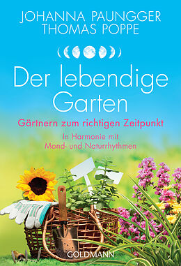 Kartonierter Einband Der lebendige Garten von Johanna Paungger, Thomas Poppe