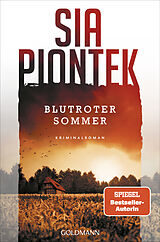 Kartonierter Einband Blutroter Sommer von Sia Piontek