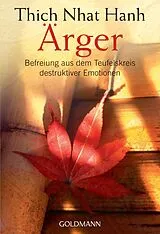 Kartonierter Einband Ärger von Thich Nhat Hanh
