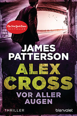 Couverture cartonnée Vor aller Augen - Alex Cross 9 - de James Patterson