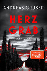 Kartonierter Einband Herzgrab von Andreas Gruber