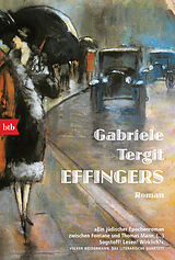 Kartonierter Einband Effingers von Gabriele Tergit