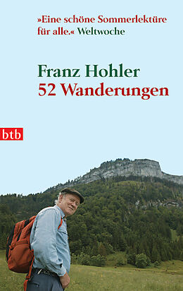Kartonierter Einband 52 Wanderungen von Franz Hohler