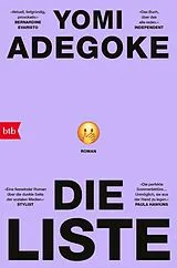 Kartonierter Einband Die Liste von Yomi Adegoke