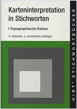 Kartonierter Einband Karteninterpretation in Stichworten von Armin Hüttermann