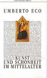 Leinen-Einband Kunst und Schönheit im Mittelalter von Umberto Eco