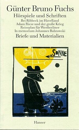 Fester Einband Band 3: Hörspiele und Briefe von Günter Bruno Fuchs