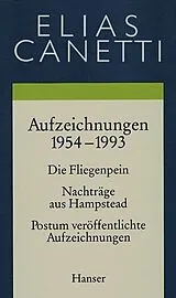 Fester Einband Gesammelte Werke Band 5: Aufzeichnungen 1954-1993 von Elias Canetti