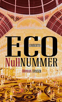 Leinen-Einband Nullnummer von Umberto Eco