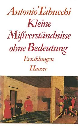 E-Book (epub) Kleine Mißverständnisse ohne Bedeutung von Antonio Tabucchi