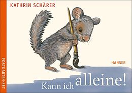 Kartonierter Einband Kann ich alleine! Postkarten-Set von Kathrin Schärer