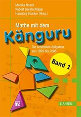 Fester Einband Mathe mit dem Känguru 1 von Monika Noack, Robert Geretschläger, Hansjürg Stocker