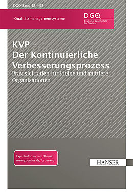 KVP - Der Kontinuierliche Verbesserungsprozess Von : Buch Kaufen | Ex ...