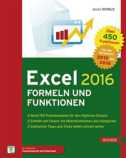 E-Book (pdf) Excel 2016 Formeln und Funktionen von Ignatz Schels