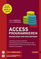Set mit div. Artikeln (Set) Access programmieren von Walter Doberenz, Thomas Gewinnus