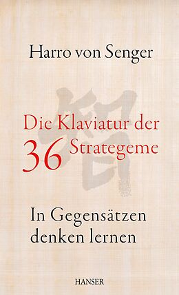 E-Book (pdf) Die Klaviatur der 36 Strategeme von Harro von Senger