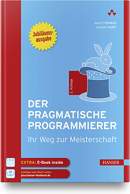 Set mit div. Artikeln (Set) Der pragmatische Programmierer von David Thomas, Andrew Hunt