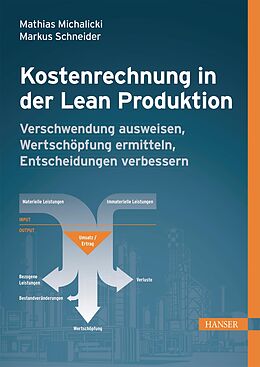 E-Book (epub) Kostenrechnung in der Lean Produktion von Mathias Michalicki, Markus Schneider