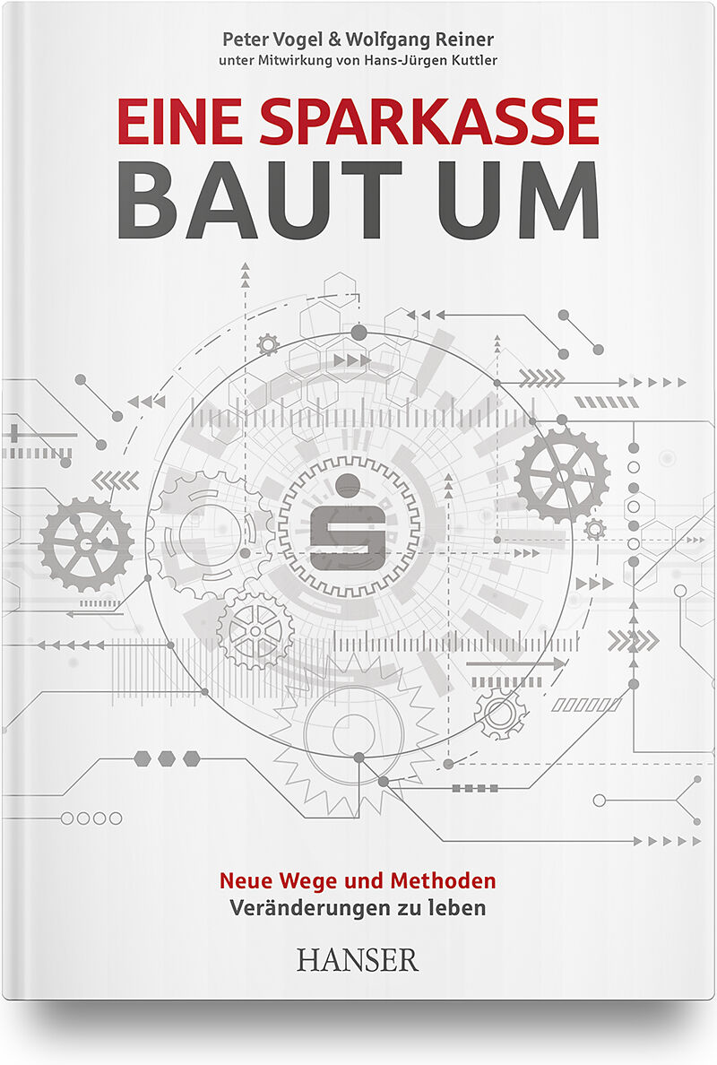 Eine Sparkasse baut um