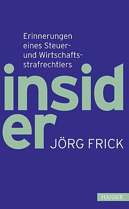 E-Book (pdf) Insider von Jörg Frick