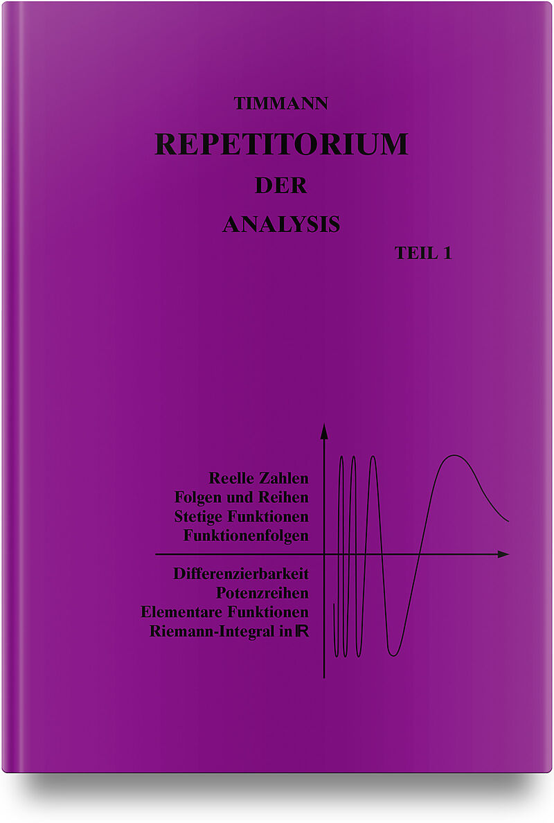 Repetitorium der Analysis, Teil 1