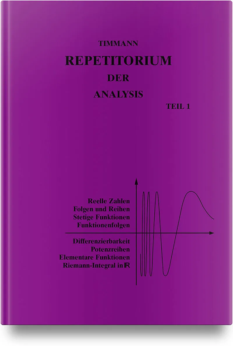 Repetitorium der Analysis, Teil 1