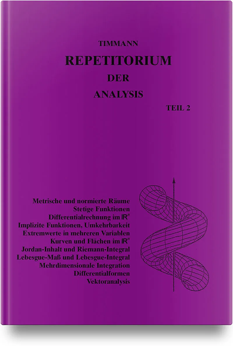 Repetitorium der Analysis, Teil 2