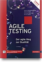Set mit div. Artikeln (Set) Agile Testing von Manfred Baumgartner, Martin Klonk, Christian Mastnak