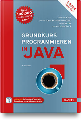 Fester Einband Grundkurs Programmieren in Java von Dietmar Ratz, Dennis Schulmeister-Zimolong, Detlef Seese