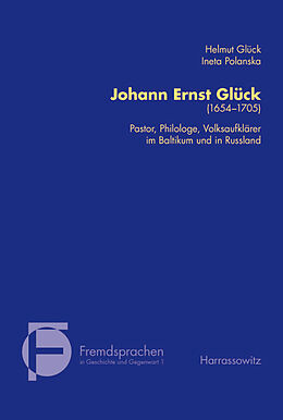 Fester Einband Johann Ernst Glück (1653-1705) von Helmut Glück, Ineta Polanska