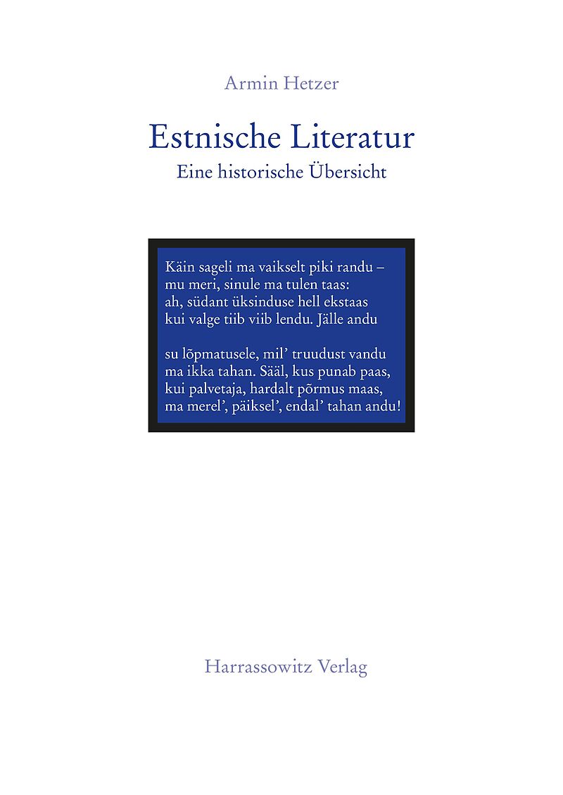 Estnische Literatur