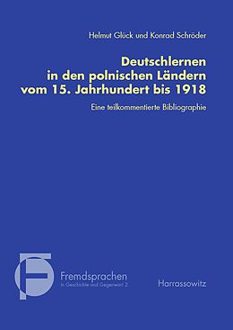 Kartonierter Einband Deutschlernen in den polnischen Ländern vom 15. Jahrhundert bis 1918 von 