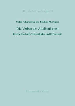 Fester Einband Die Verben des Altalbanischen von Stefan Schumacher, Joachim Matzinger