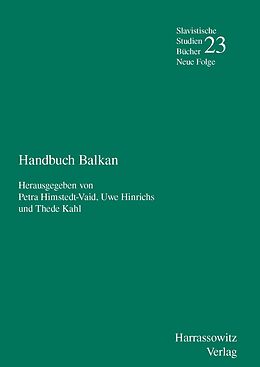 Kartonierter Einband Handbuch Balkan von 