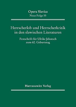 Fester Einband Herrscherlob und Herrscherkritik in den slawischen Literaturen von 