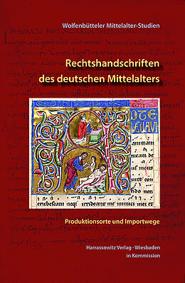 Fester Einband Rechtshandschriften des deutschen Mittelalters von 