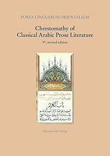 Couverture cartonnée Chrestomathy of Classical Arabic Prose Literature de 