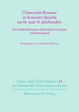 Kartonierter Einband Chinesische Romane in deutscher Sprache im 18. und 19. Jahrhundert von 