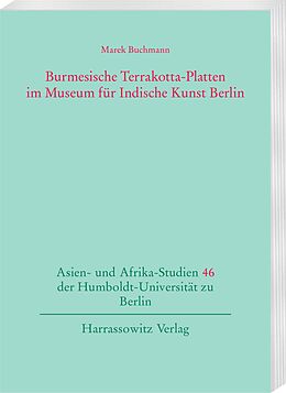 Kartonierter Einband Burmesische Terrakotta-Platten im Museum für Indische Kunst Berlin von Marek Buchmann
