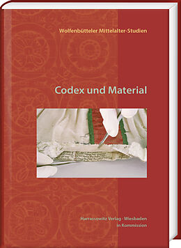 Fester Einband Codex und Material von 