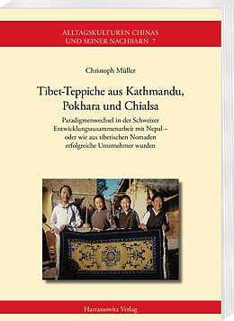 Kartonierter Einband Tibet-Teppiche aus Kathmandu, Pokhara und Chialsa von Christoph Müller