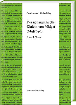 Fester Einband Der neuaramäische Dialekt von Midyat (Miyoyo) von Otto Jastrow, Shabo Talay