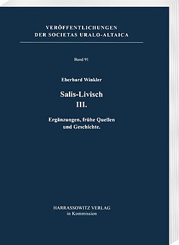 Kartonierter Einband Salis-Livisch III. von Eberhard Winkler