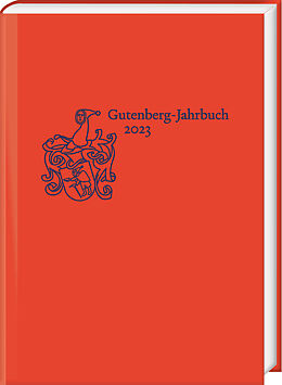 Fester Einband Gutenberg-Jahrbuch 98 (2023) von 