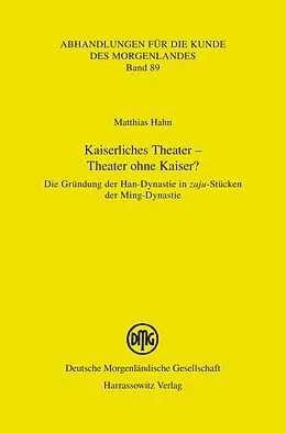 E-Book (pdf) Kaiserliches Theater  Theater ohne Kaiser? von Matthias Hahn