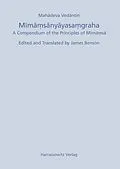 E-Book (pdf) Mimamsanyayasamgraha von Mahadeva Vedantin